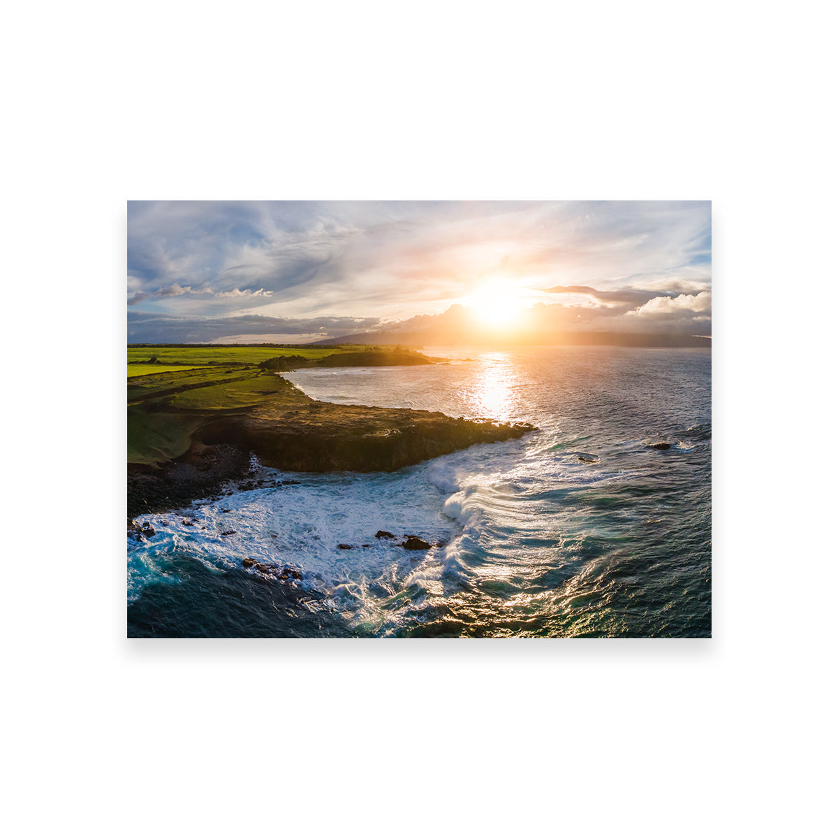 Maui Coast Sunny Wall Art