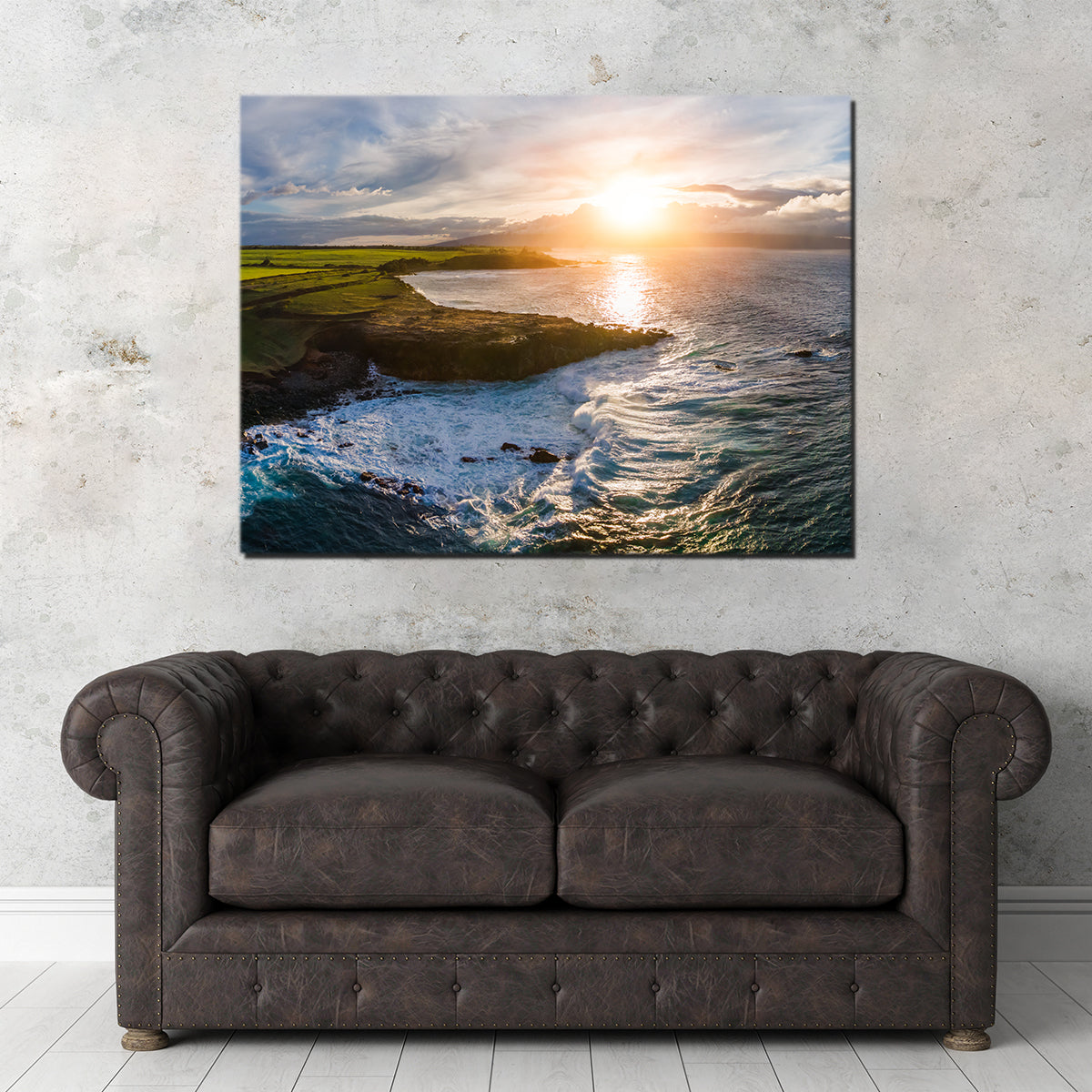 Maui Coast Sunny Wall Art