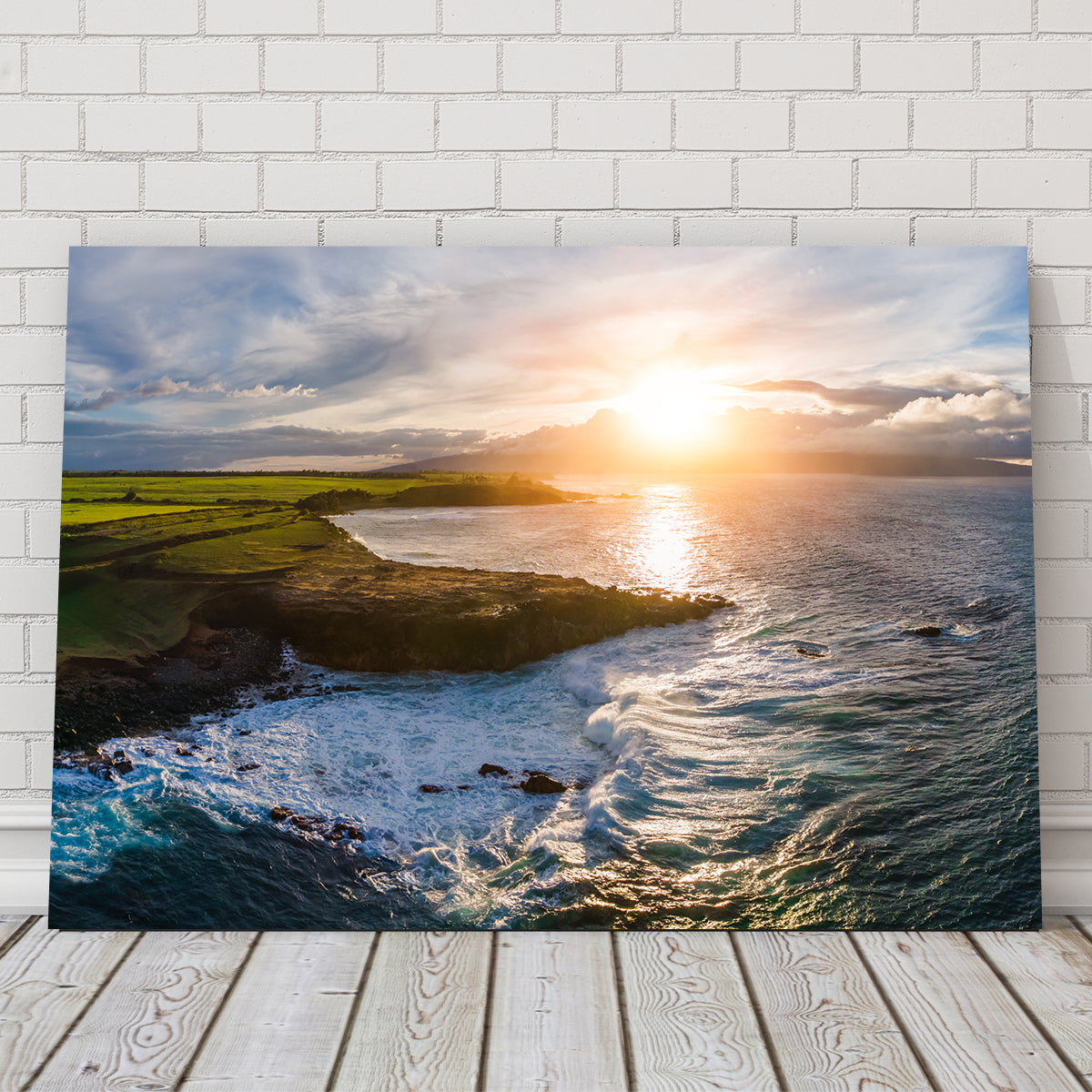 Maui Coast Sunny Wall Art