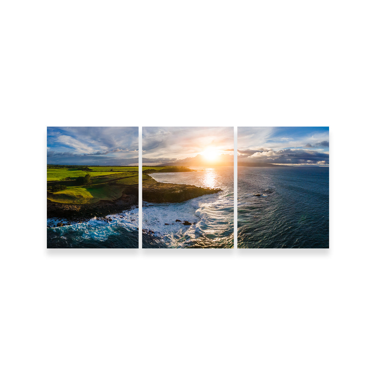 Maui Coast Sunny Wall Art