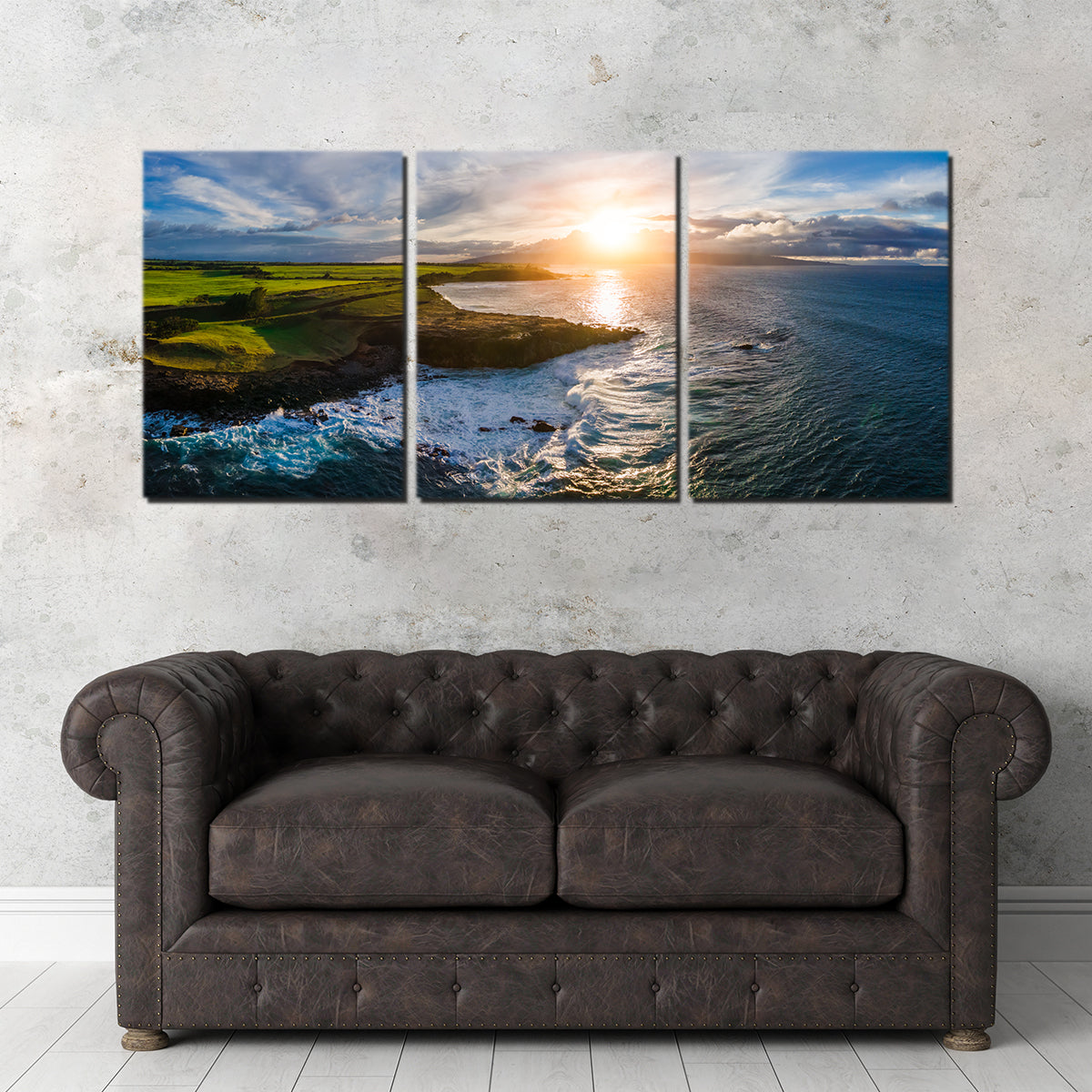 Maui Coast Sunny Wall Art