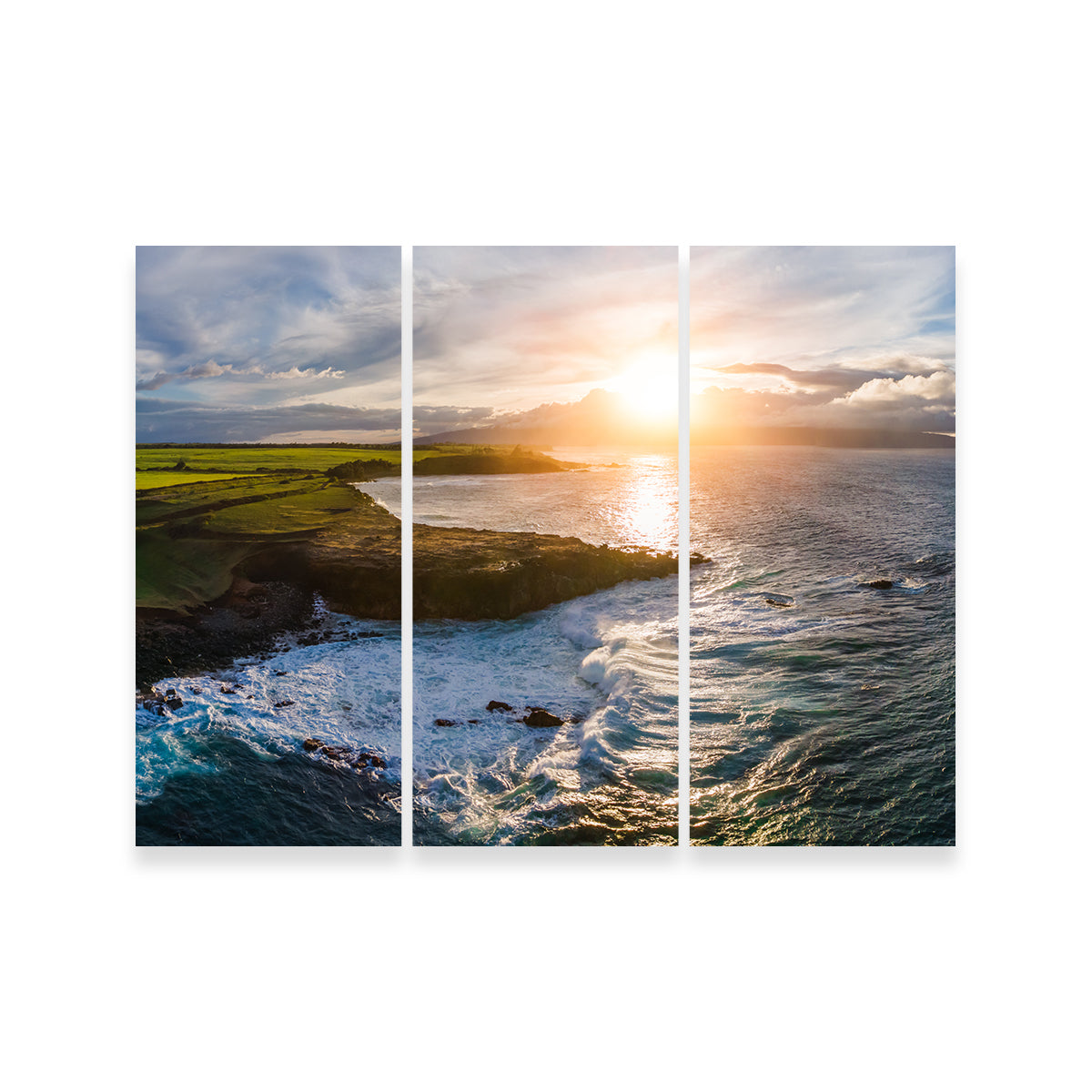 Maui Coast Sunny Wall Art