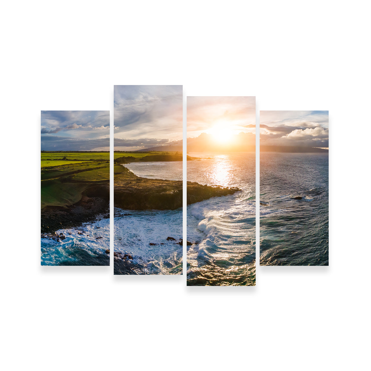 Maui Coast Sunny Wall Art