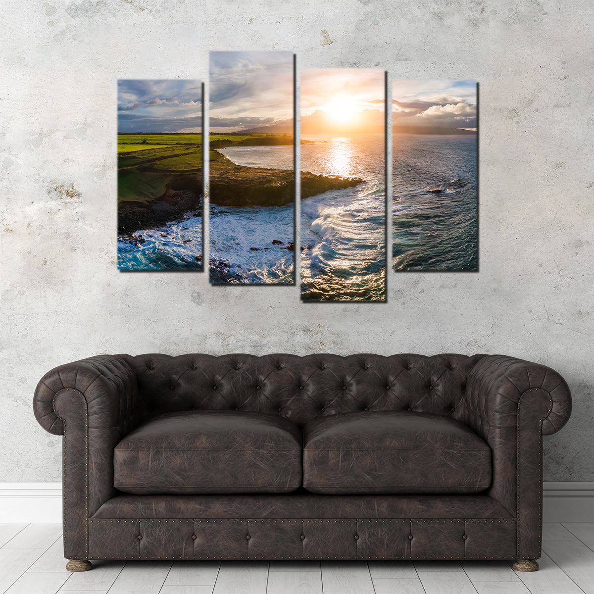 Maui Coast Sunny Wall Art