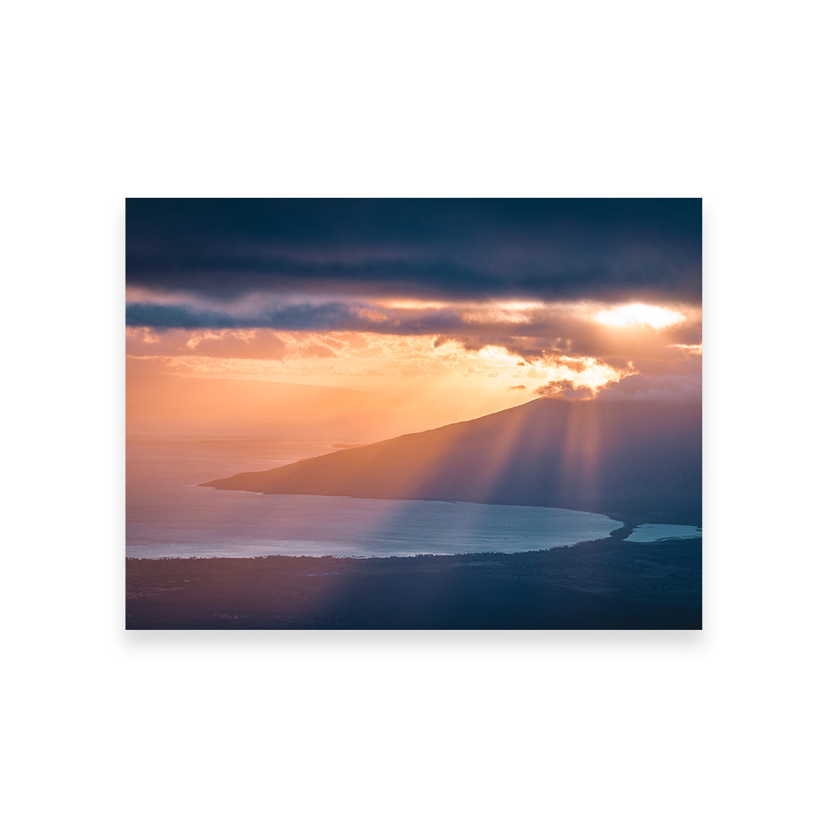 Maui Sun Rays Wall Art