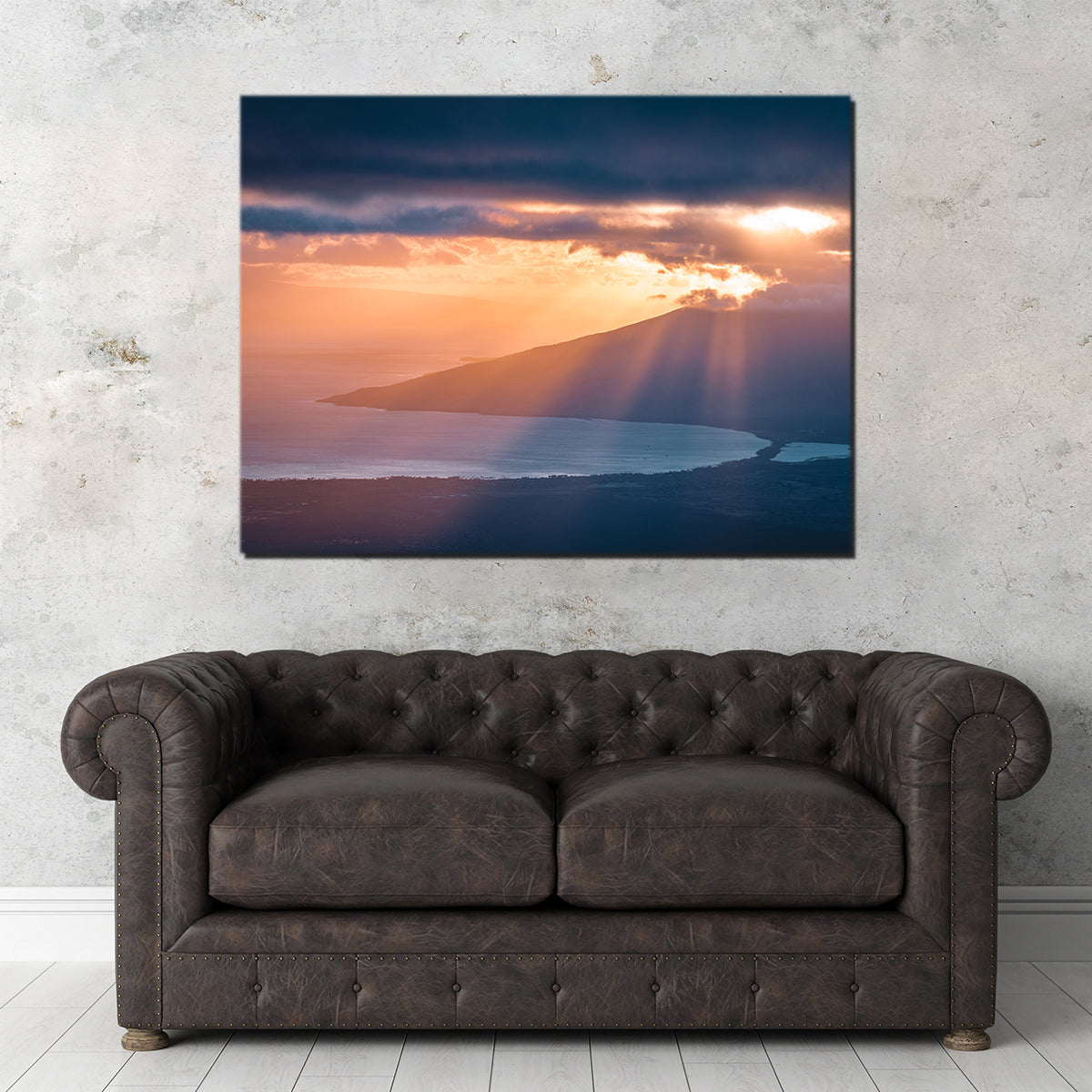 Maui Sun Rays Wall Art