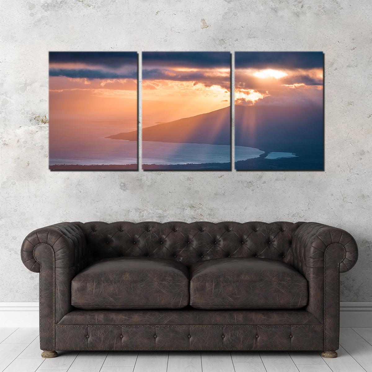 Maui Sun Rays Wall Art