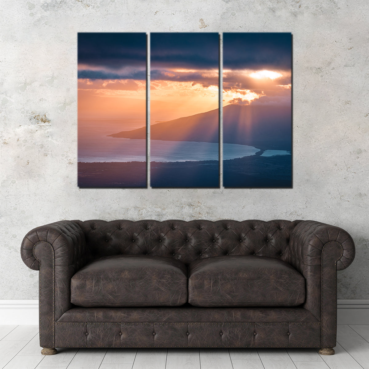 Maui Sun Rays Wall Art
