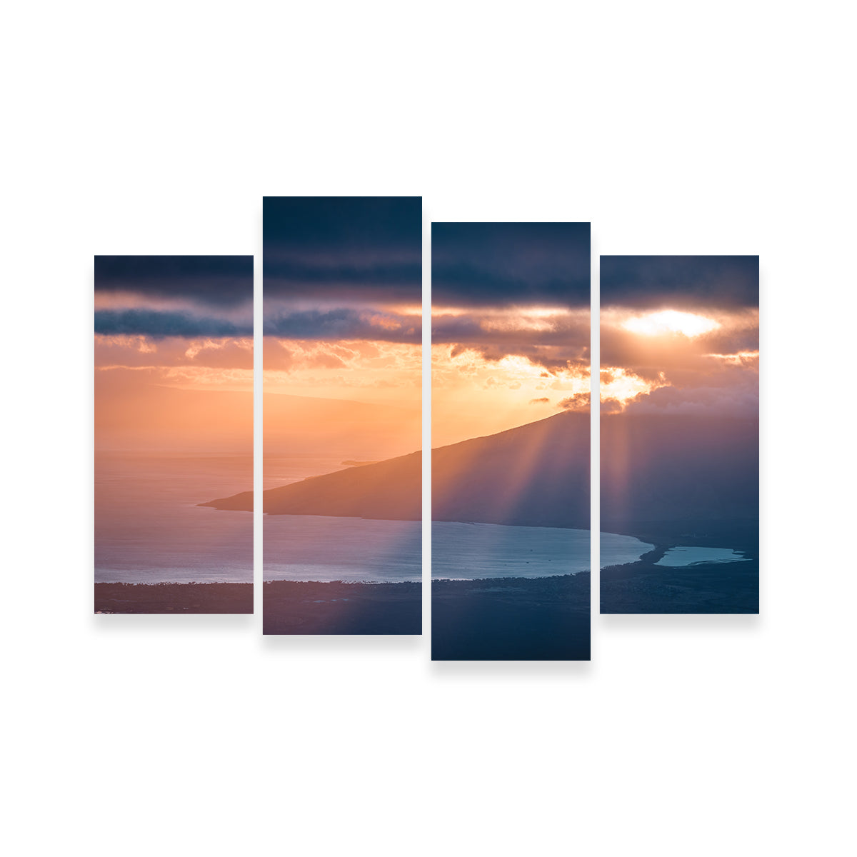 Maui Sun Rays Wall Art
