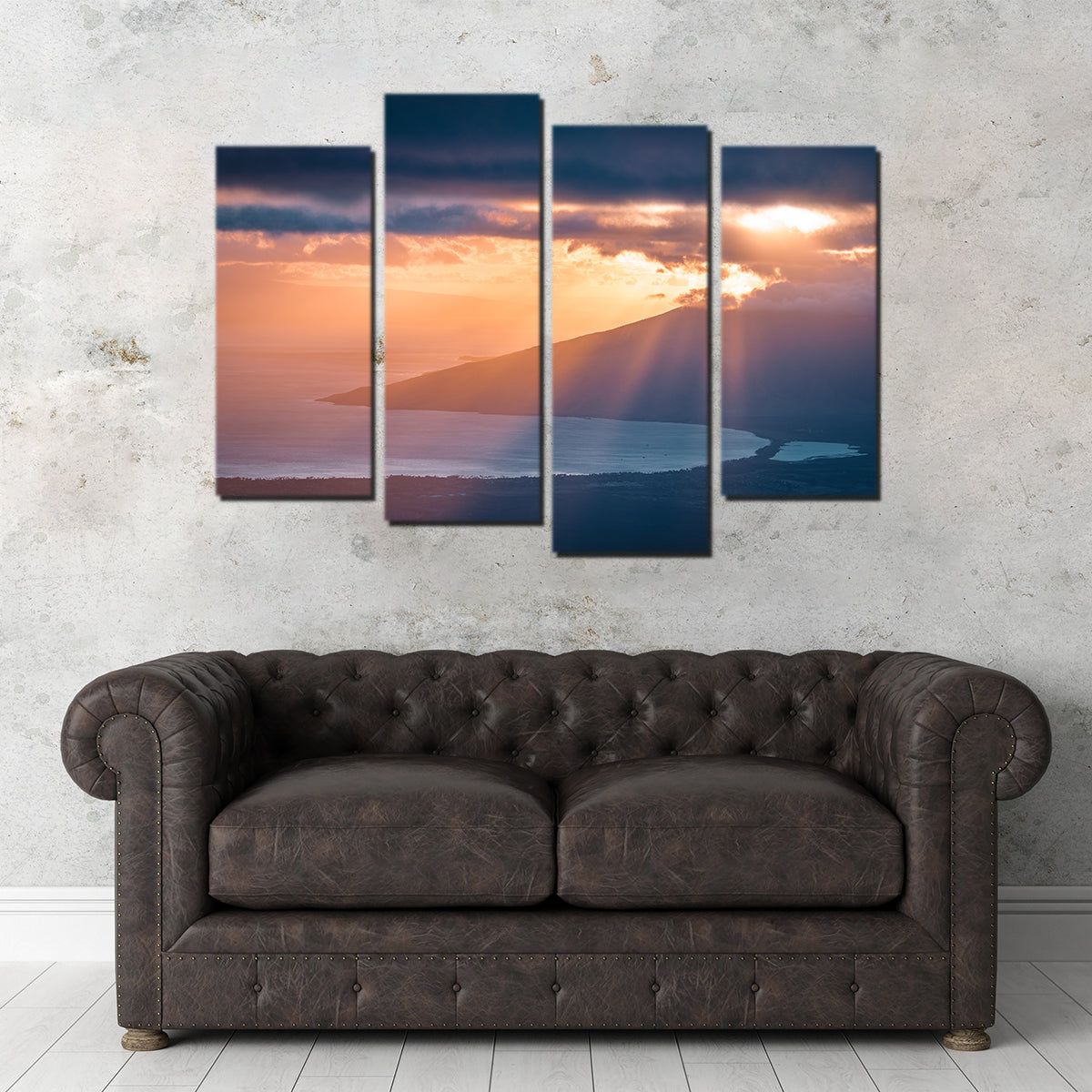 Maui Sun Rays Wall Art
