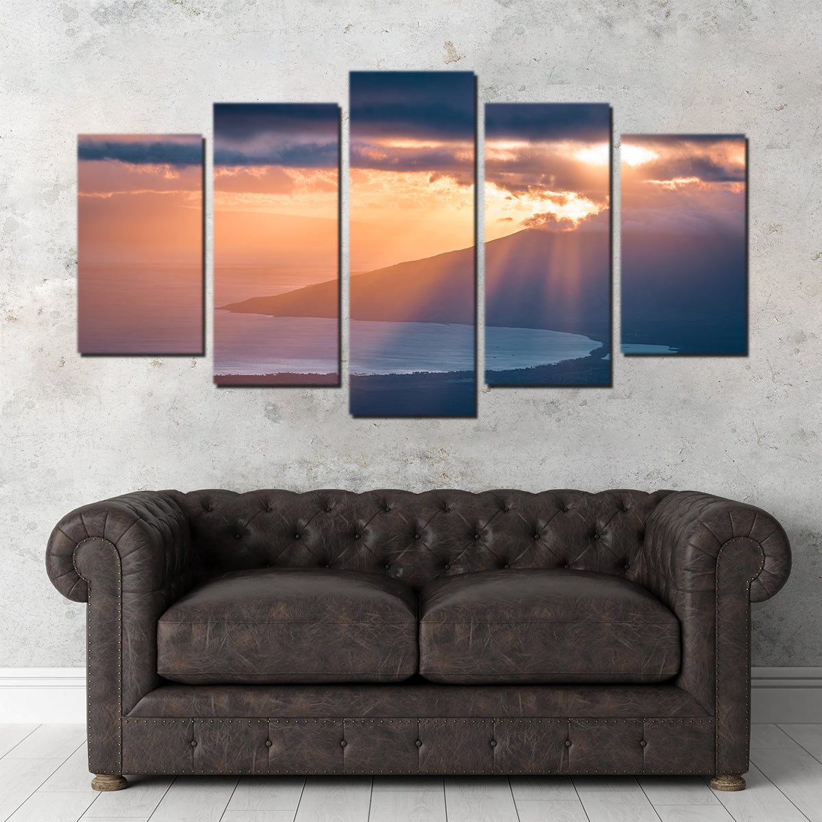 Maui Sun Rays Wall Art