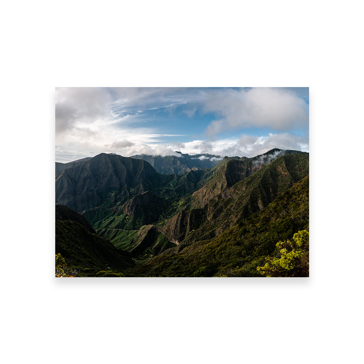 Maui Valley Panorama Wall Art