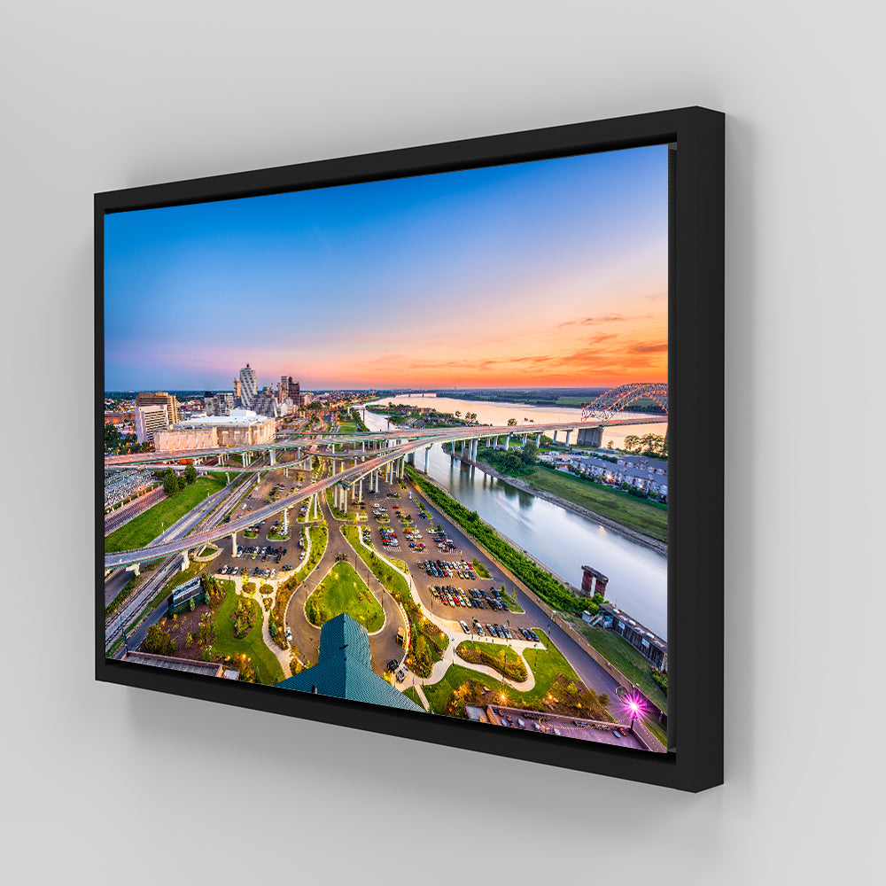 Memphis Aerial Wall Art