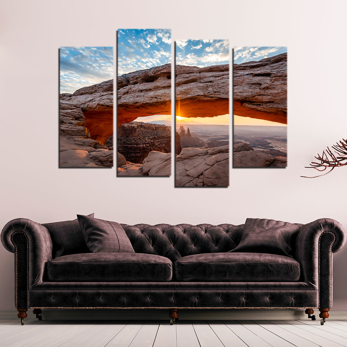 Mesa At Sunrise Wall Art