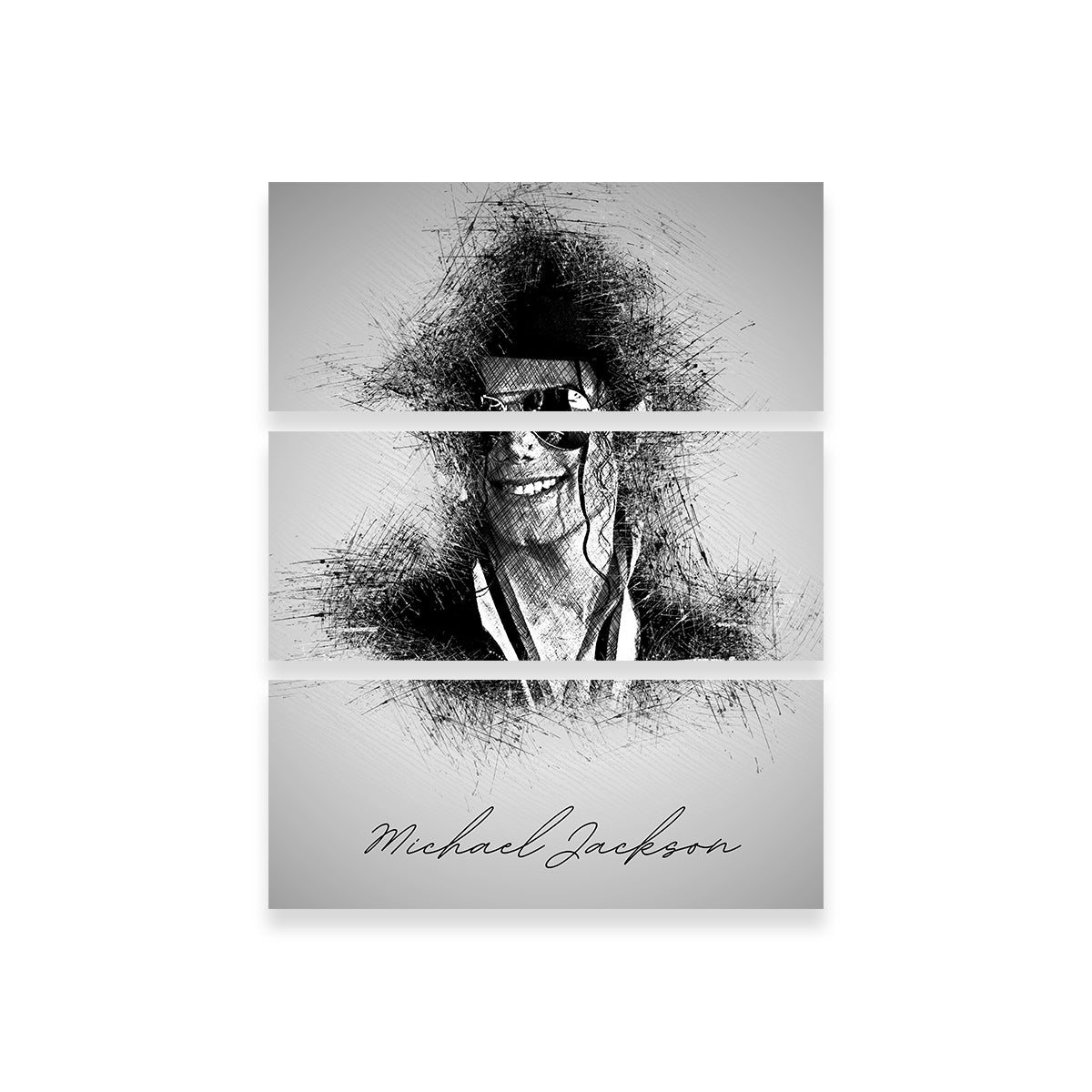 Michael Jackson Sketch Wall Art