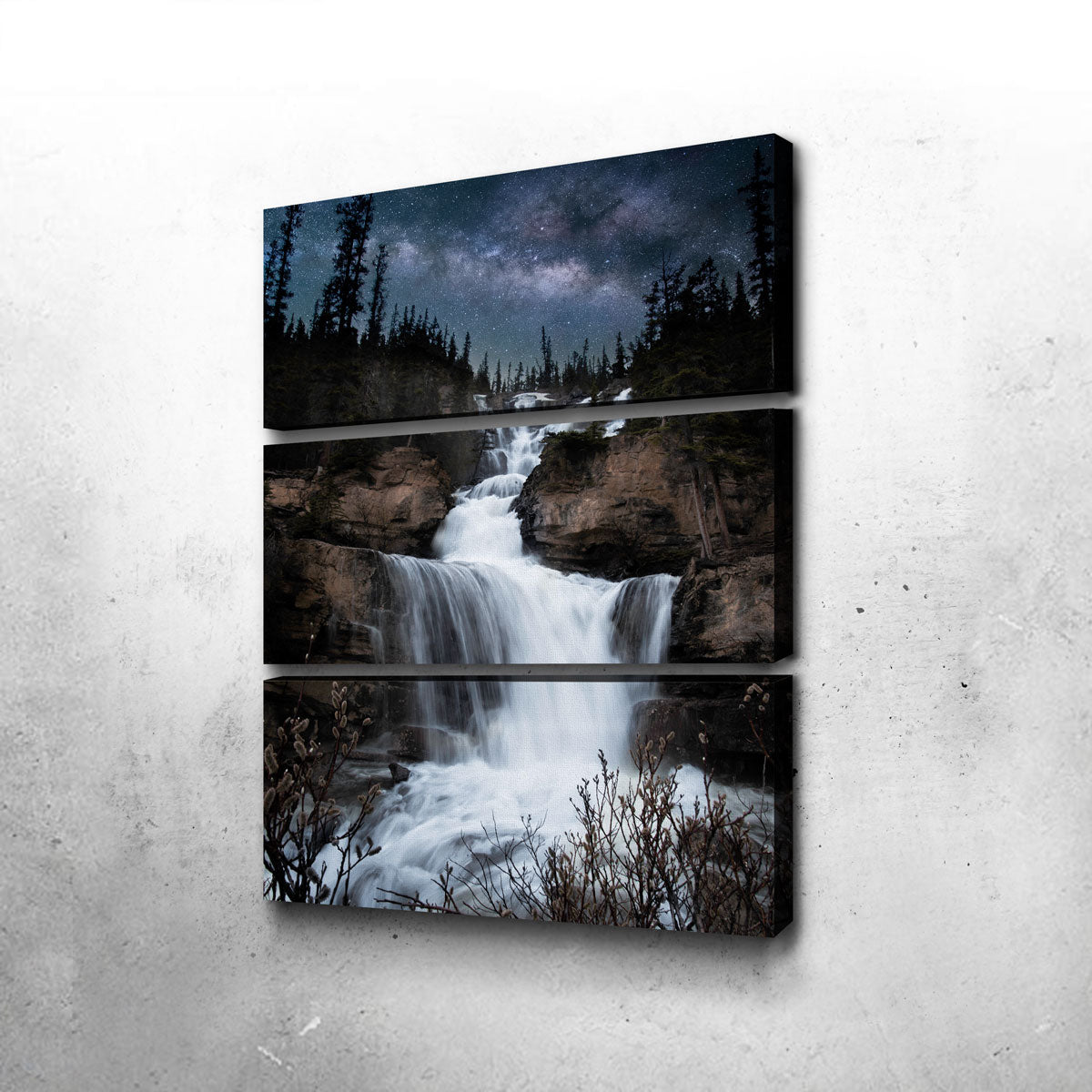 Milky Way Waterfall Wall Art