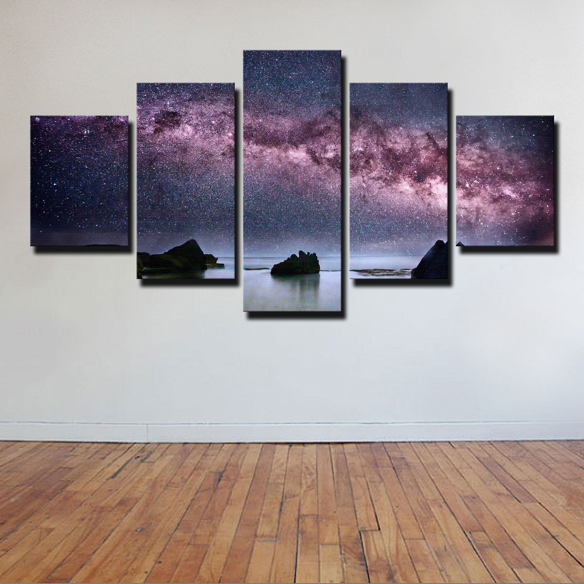 Milky Way Galaxy Canvas Set