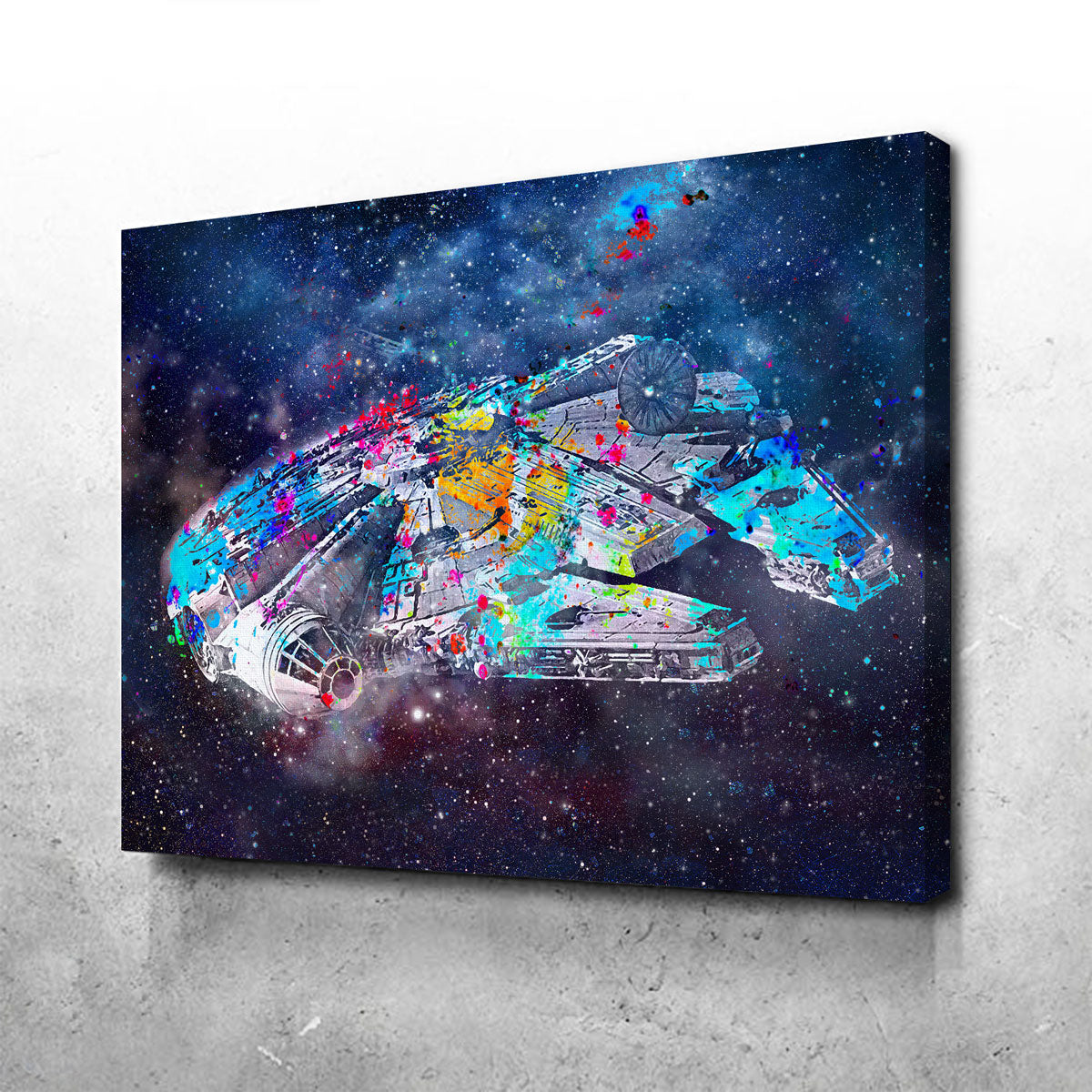 Millennium falcon store wall art