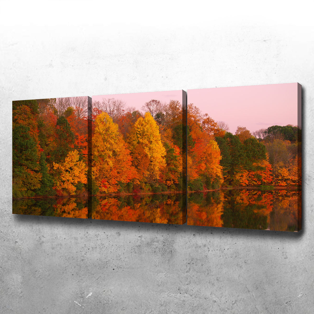Mirrored Autumn Twilight at Lake Nockamixon