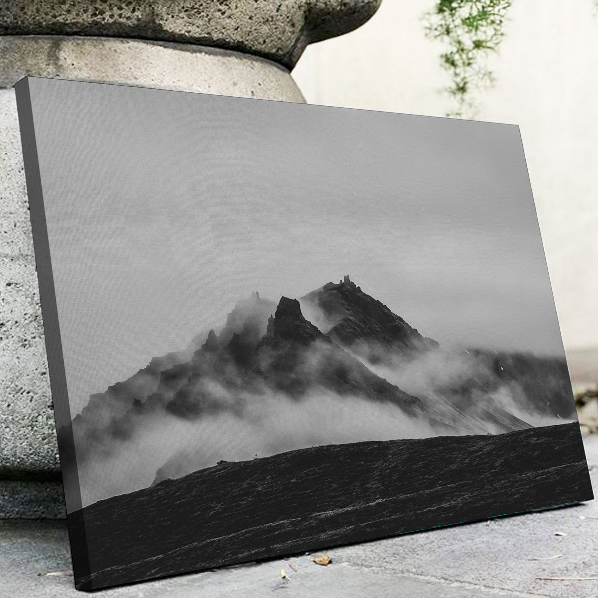 Misty Peaks Wall Art
