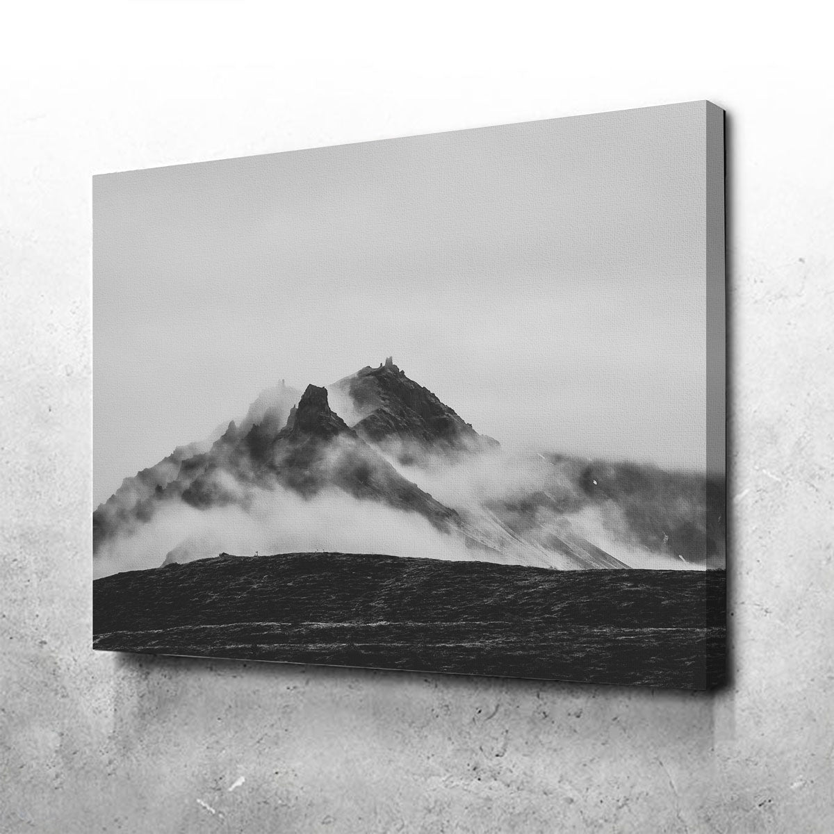 Misty Peaks Wall Art