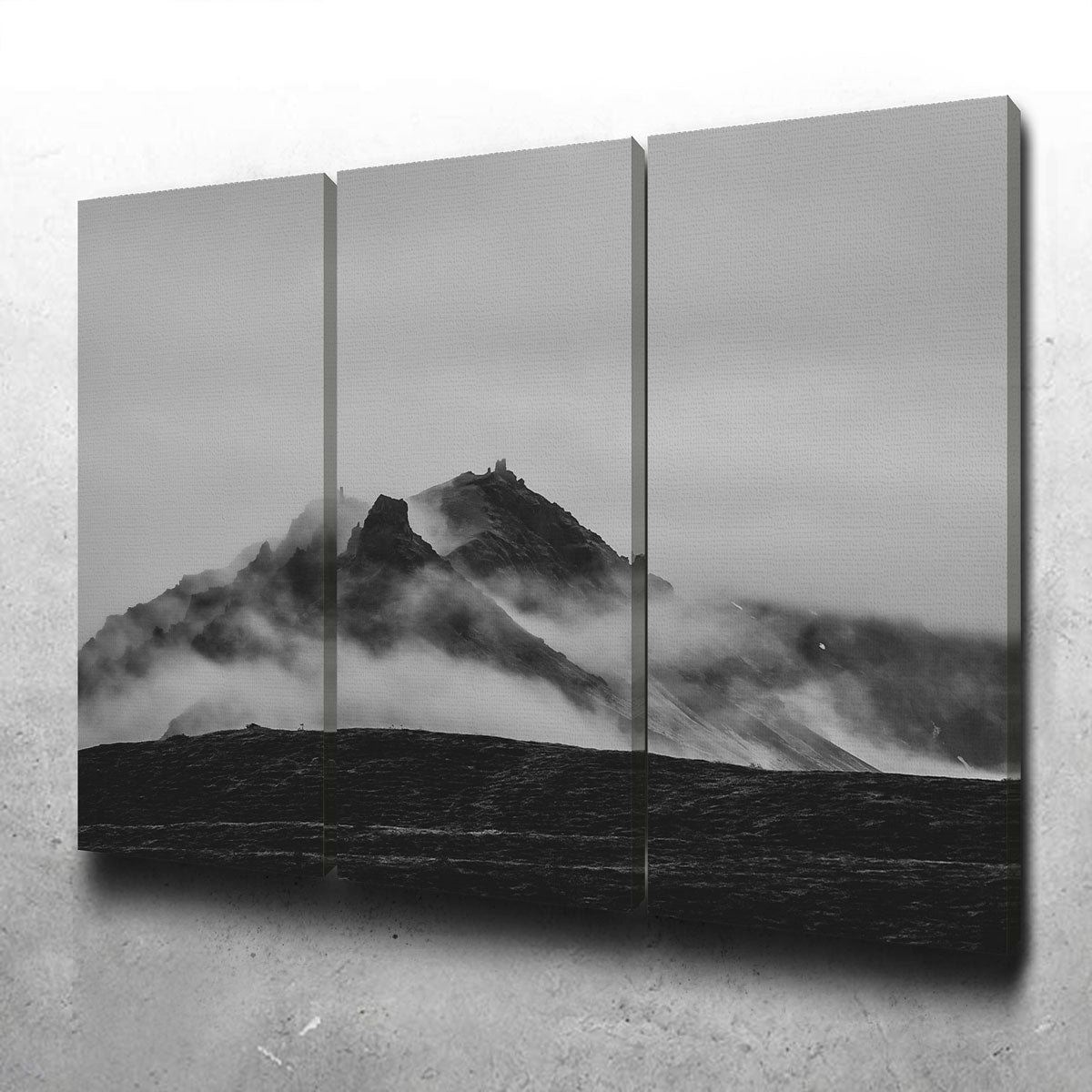 Misty Peaks Wall Art