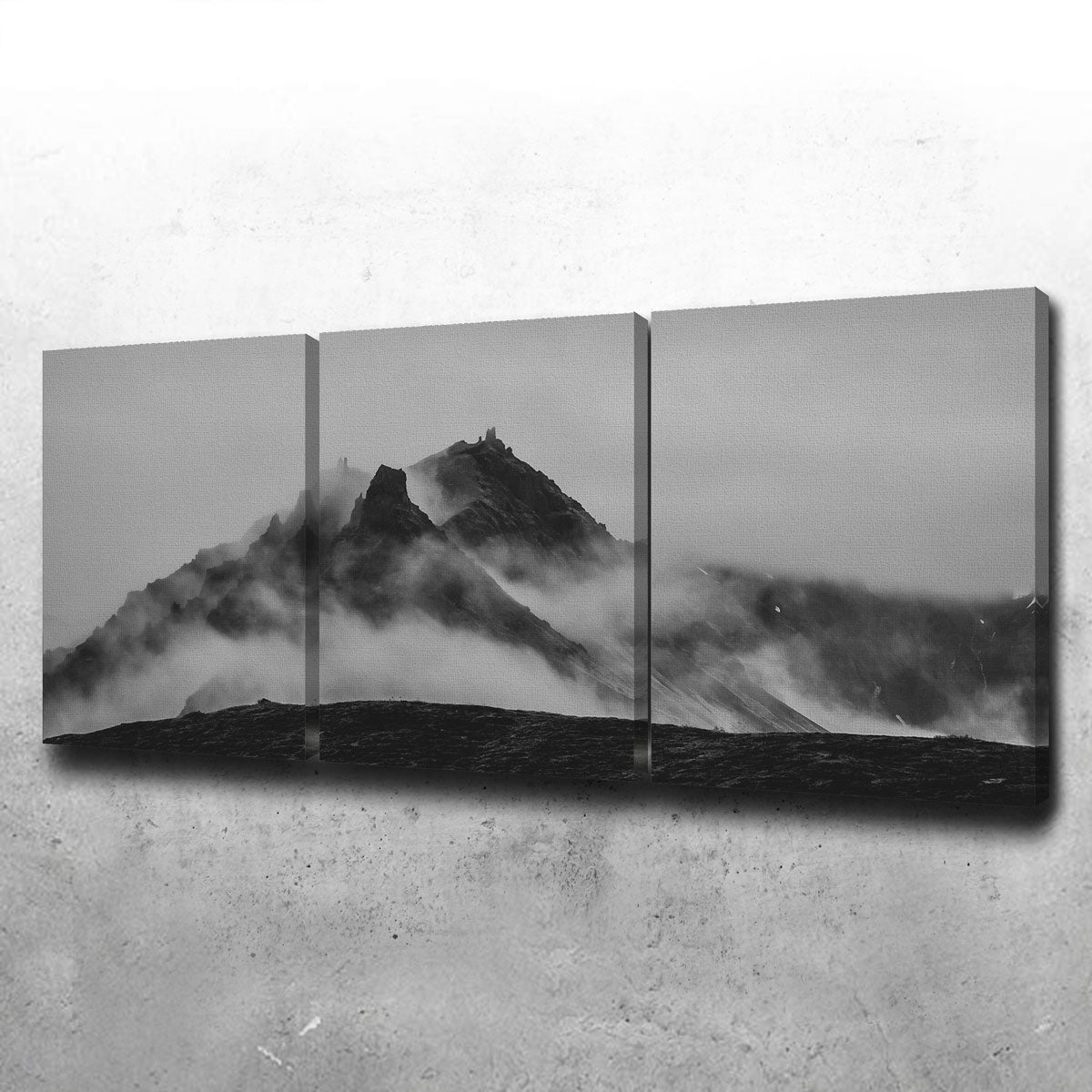Misty Peaks Wall Art