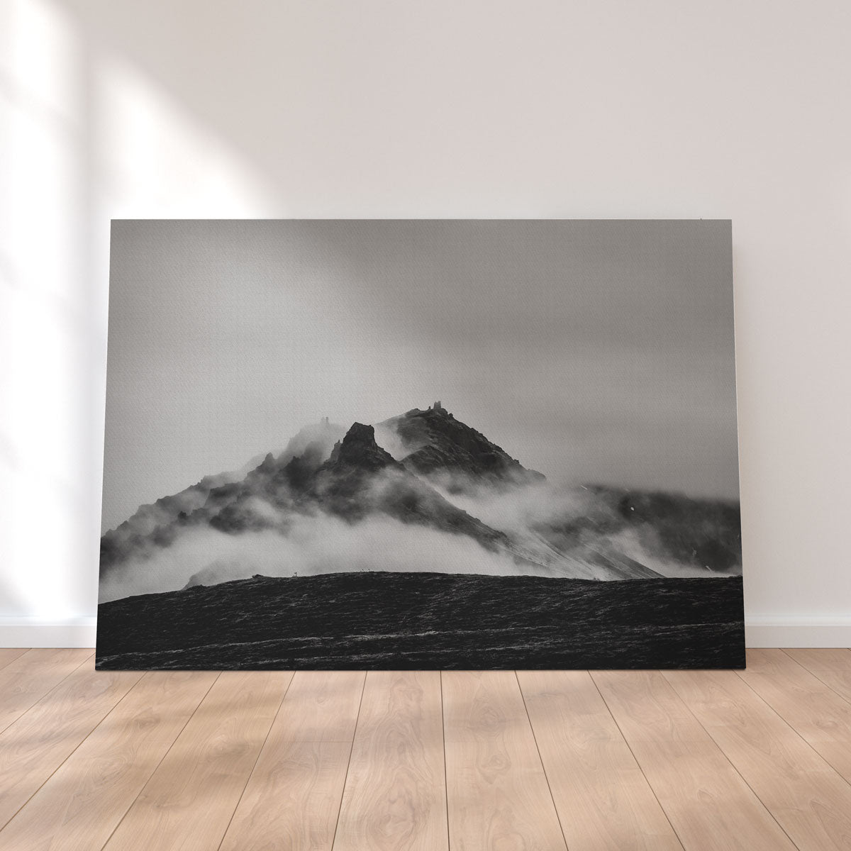 Misty Peaks Wall Art
