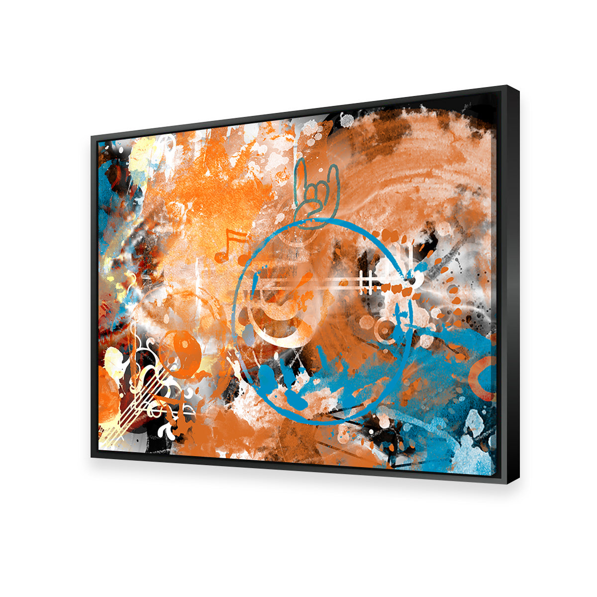 Modern Art Beyond Control Wall Art