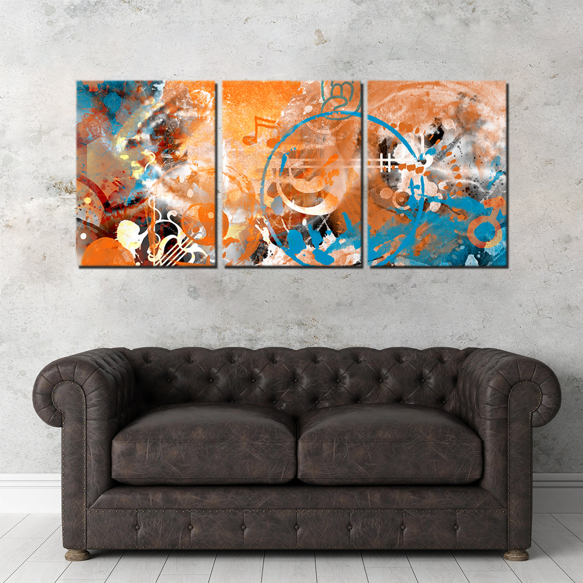 Modern Art Beyond Control Wall Art