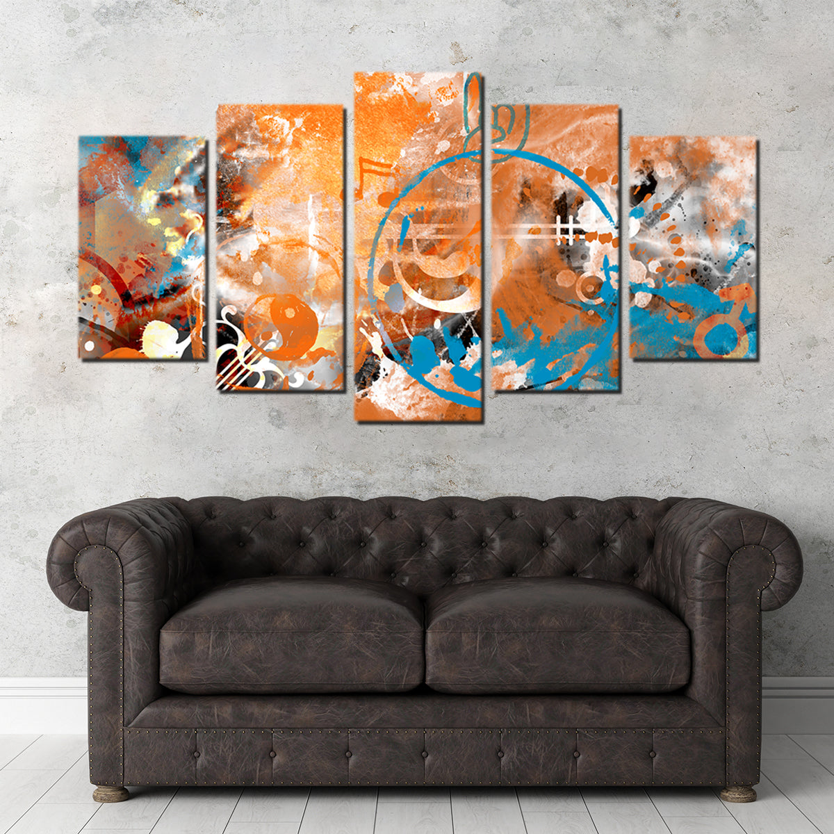 Modern Art Beyond Control Wall Art