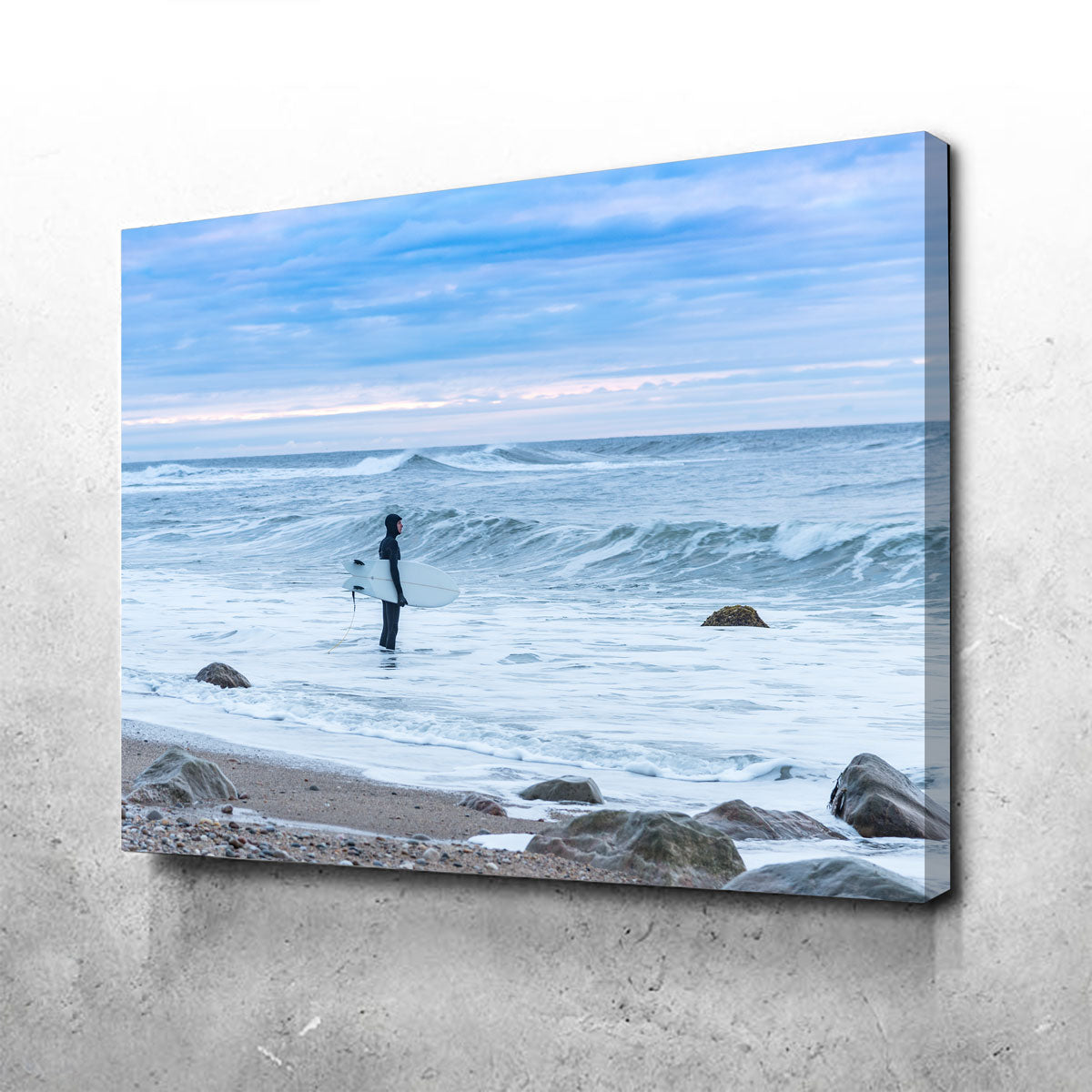 Montauk Surfer Wall Art