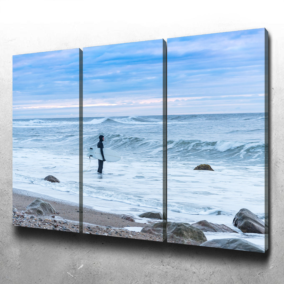 Montauk Surfer Wall Art
