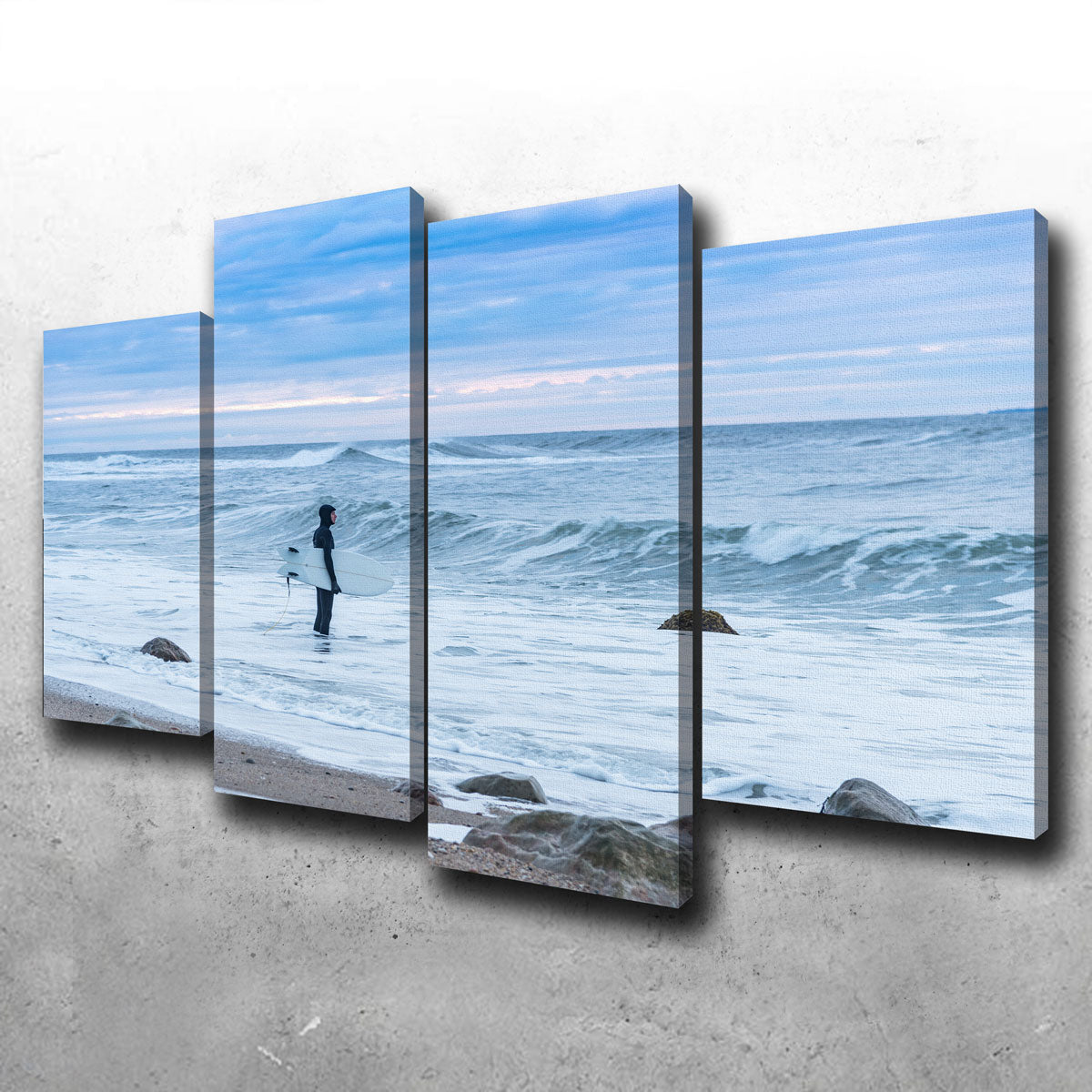 Montauk Surfer Wall Art