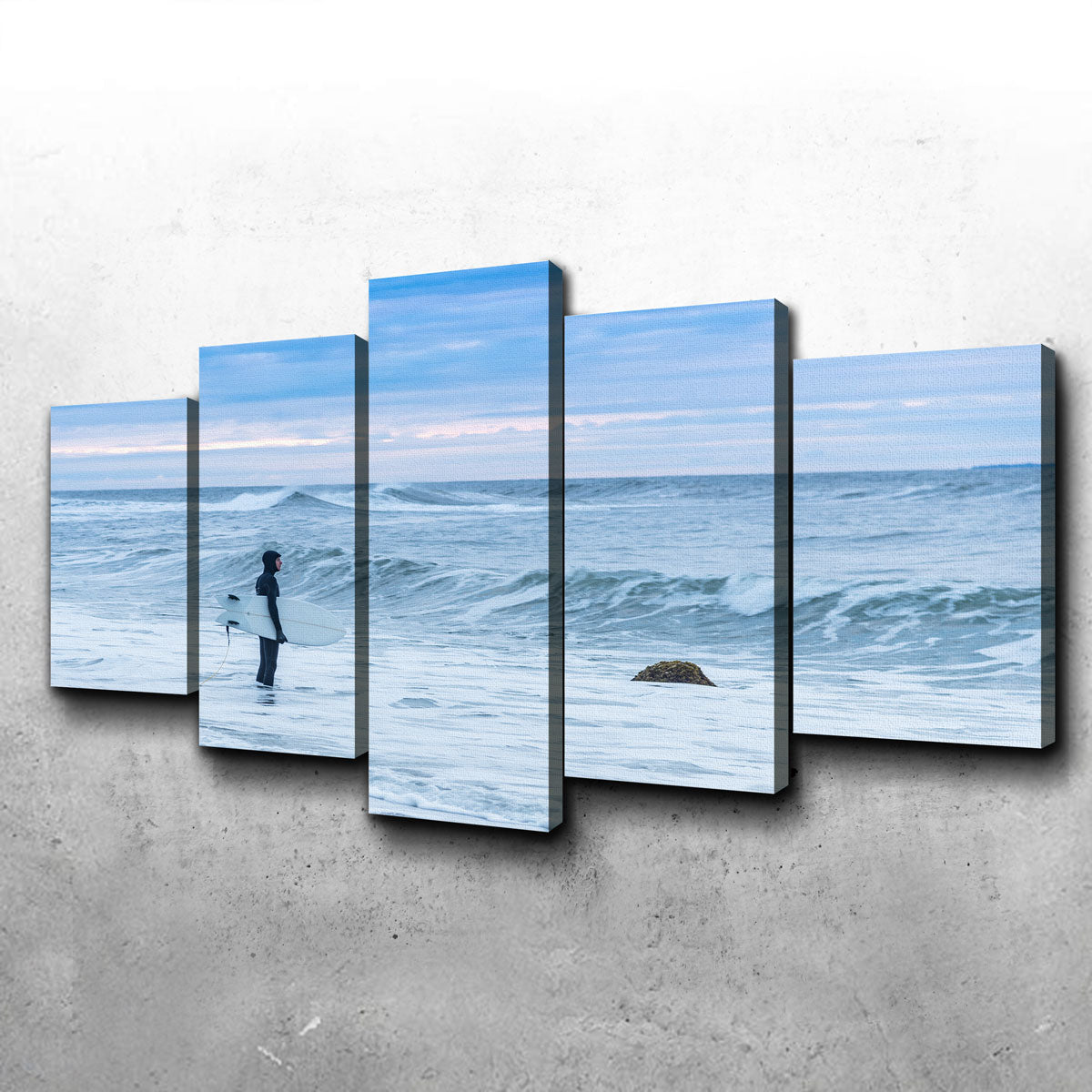 Montauk Surfer Wall Art