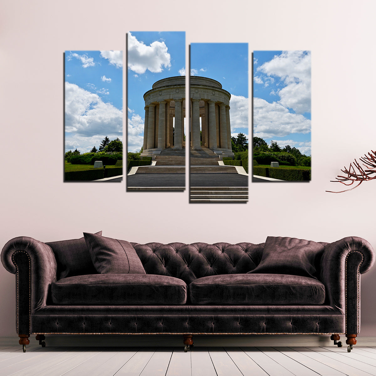 Montsec US WWI Memorial Wall Art