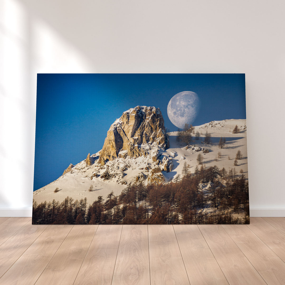 Moon and Mountain Wall Art