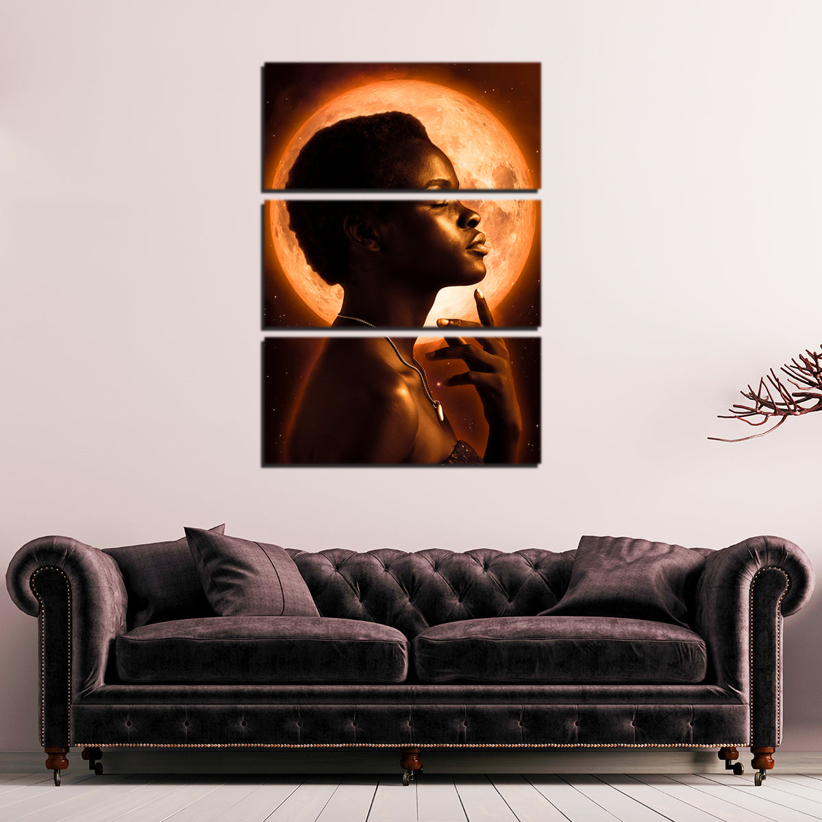 Moon Art Wall Art
