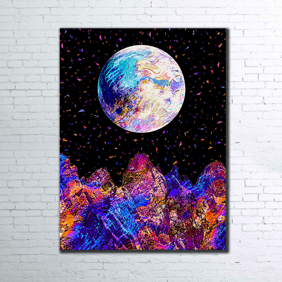 Moonscape 18 Wall Art