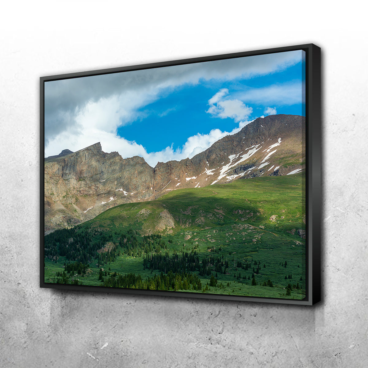 Mount Bierstadt and The Sawtooth Wall Art