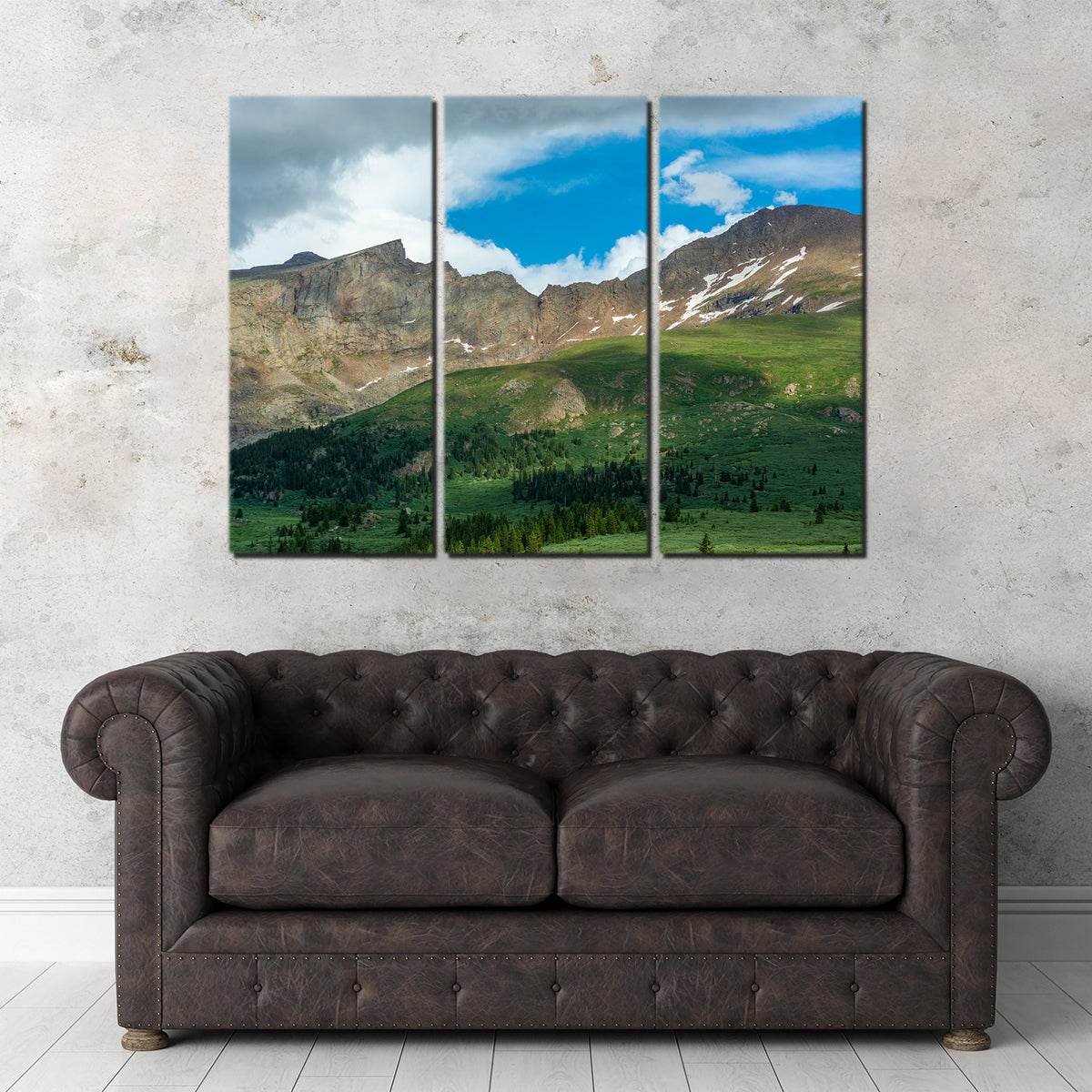 Mount Bierstadt and The Sawtooth Wall Art