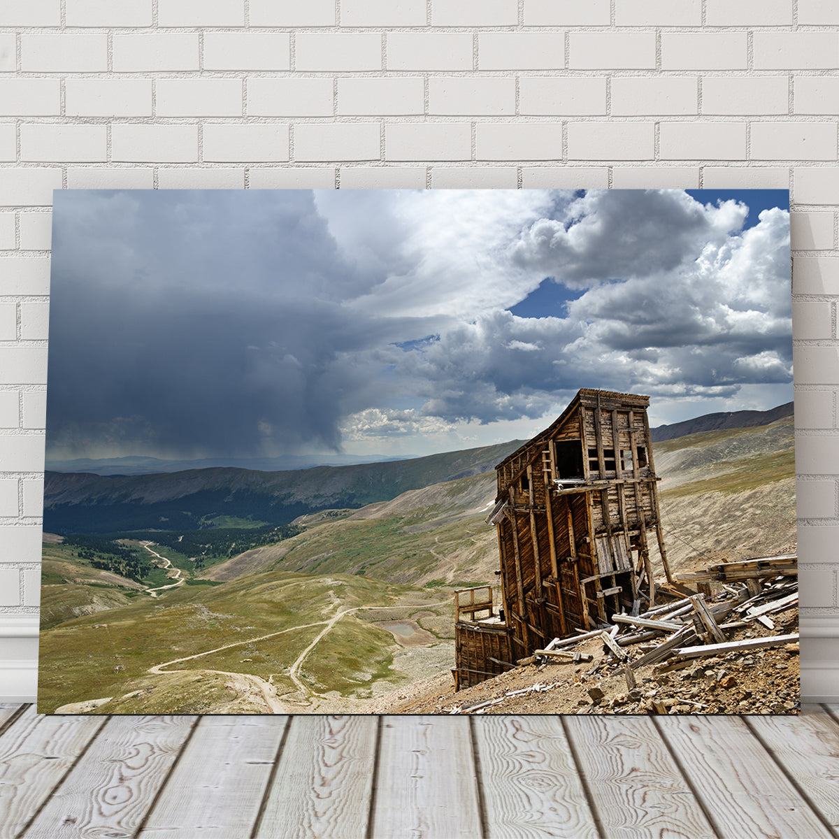 Mount Sherman Hilltop Mine Ruins Wall Art