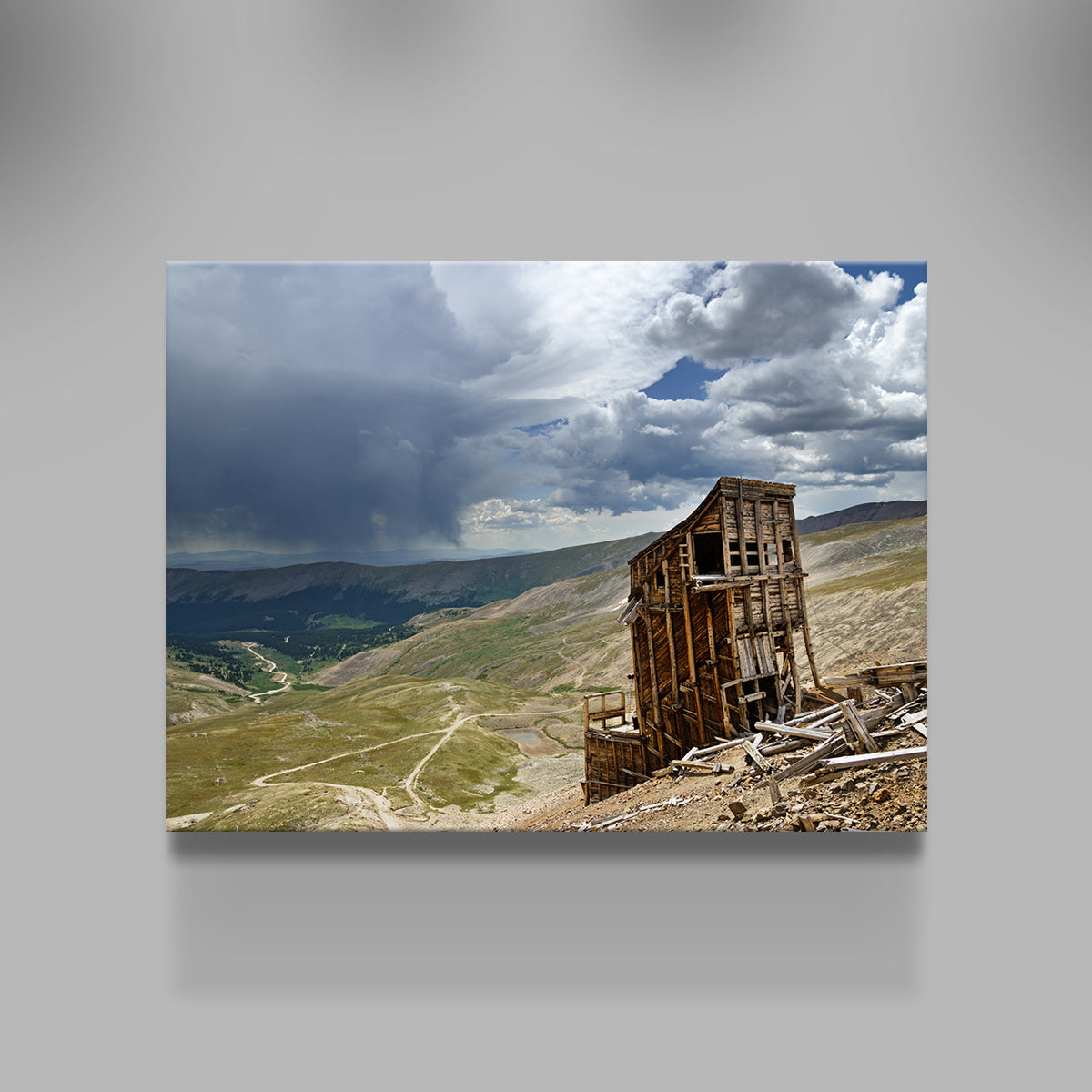 Mount Sherman Hilltop Mine Ruins Wall Art