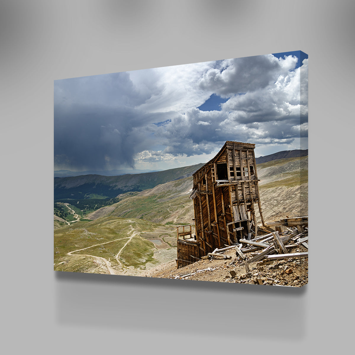 Mount Sherman Hilltop Mine Ruins Wall Art