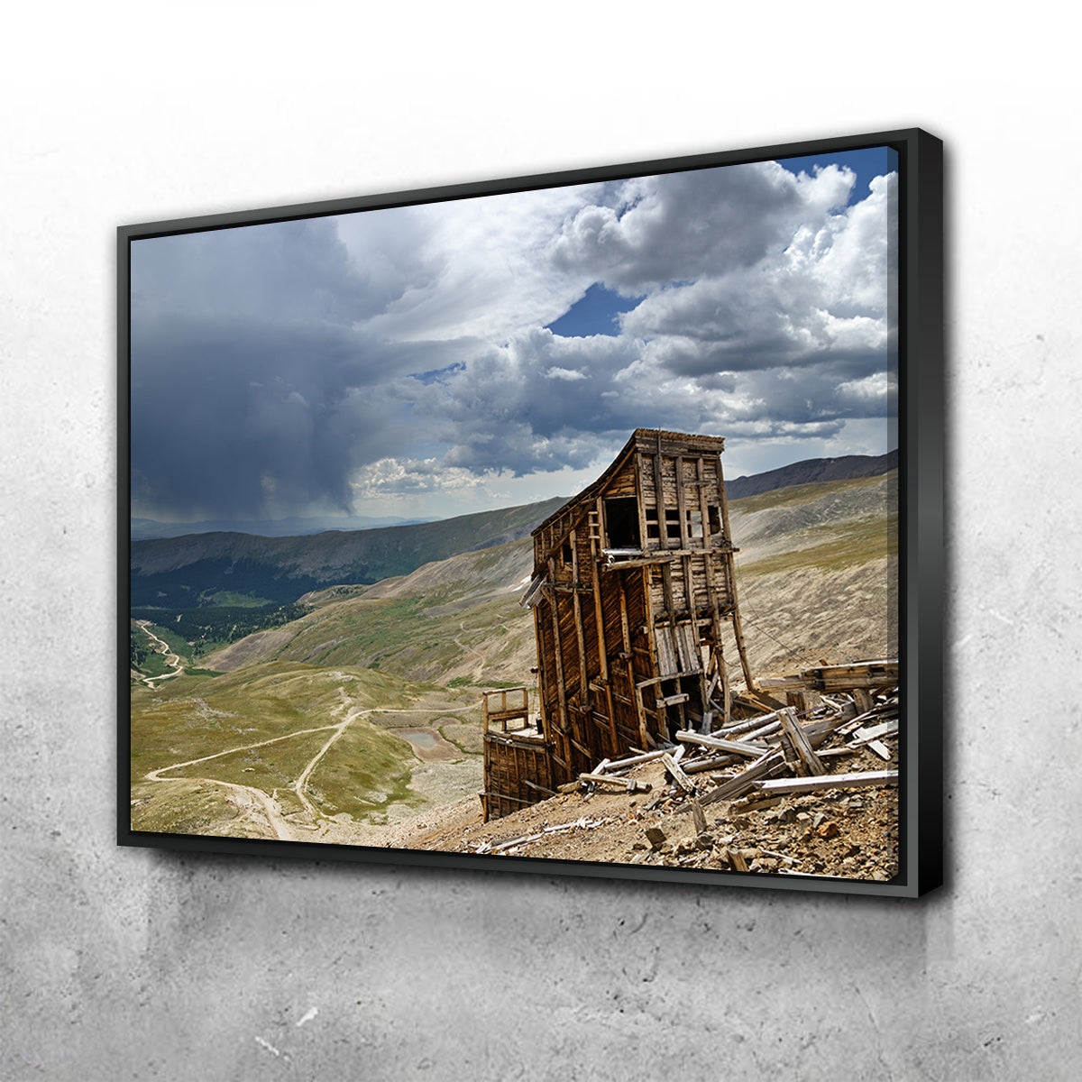 Mount Sherman Hilltop Mine Ruins Wall Art