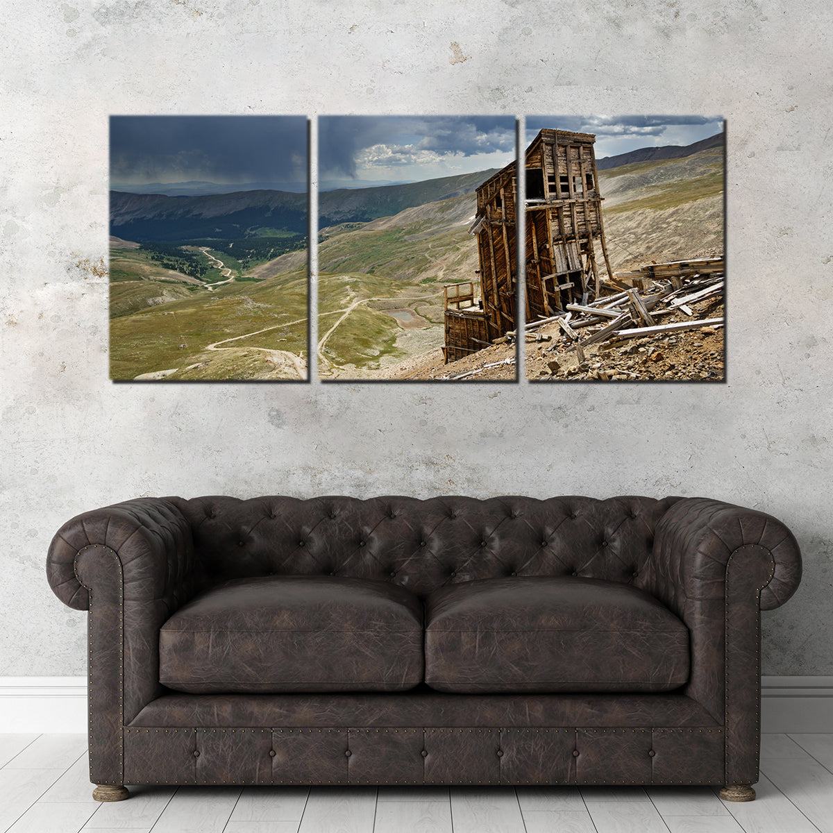 Mount Sherman Hilltop Mine Ruins Wall Art