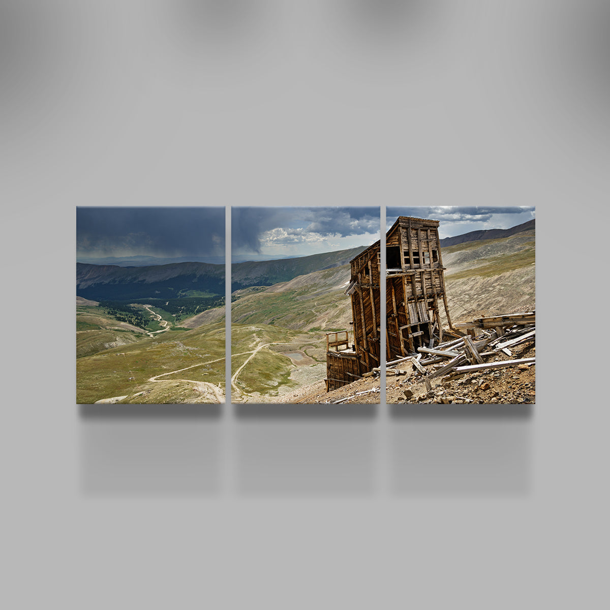 Mount Sherman Hilltop Mine Ruins Wall Art