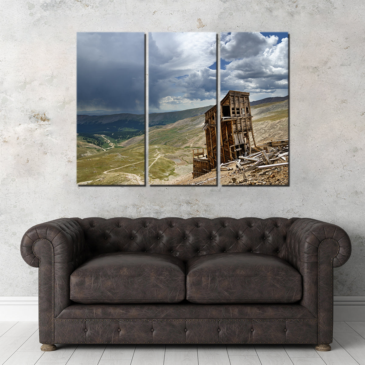 Mount Sherman Hilltop Mine Ruins Wall Art