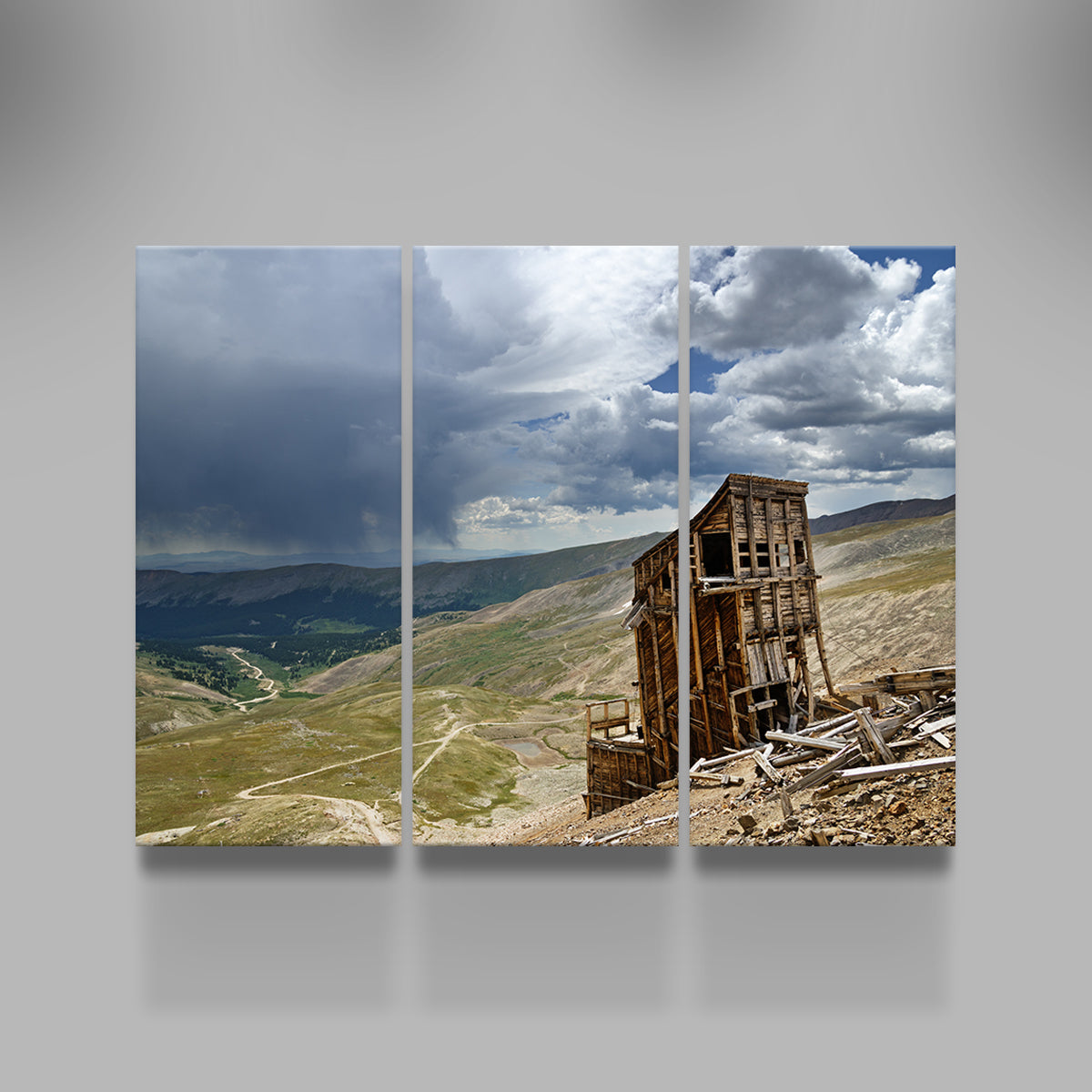 Mount Sherman Hilltop Mine Ruins Wall Art