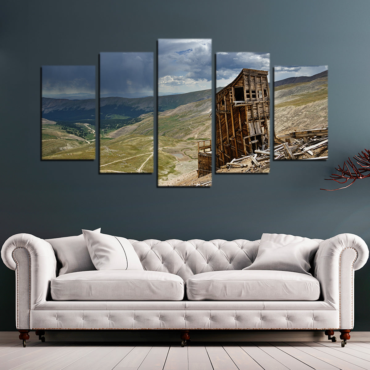 Mount Sherman Hilltop Mine Ruins Wall Art